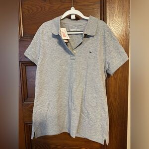 Vineyard Vines Gray Polo Shirt